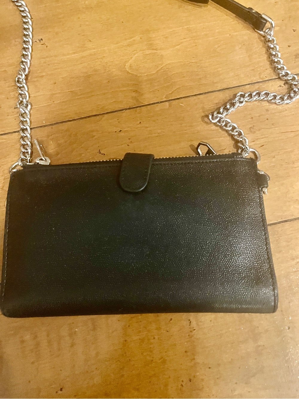 Rebecca Minkoff Leather Bi-Fold Convertible Wallet